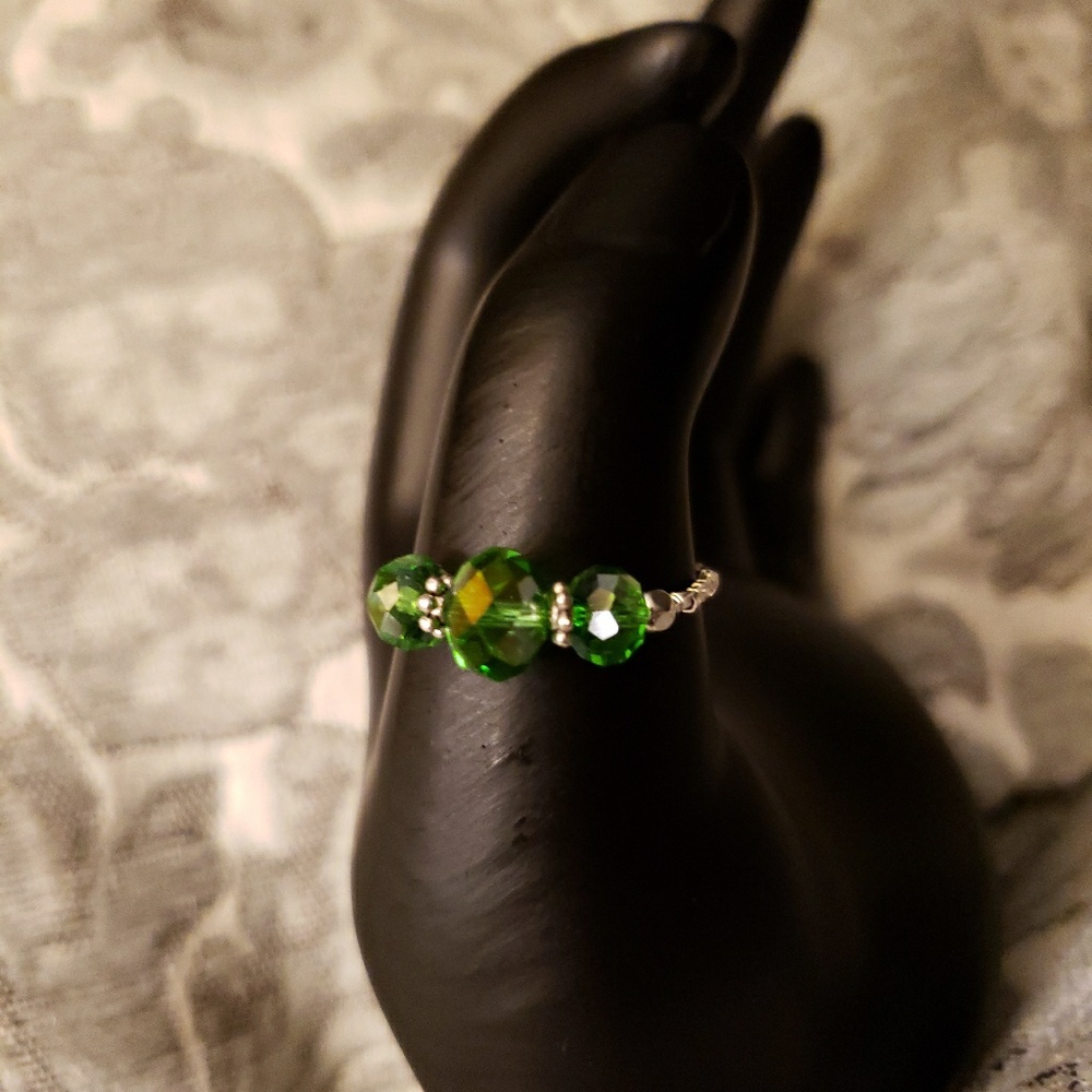 Swarovski crystals ring